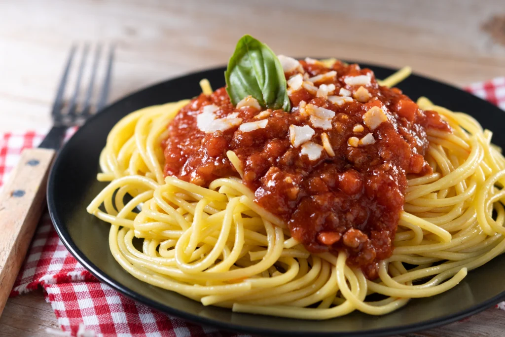 pasta with minced meat